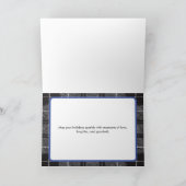 Custom Reindeer Deer Christmas Holiday Magical  カード (内部)