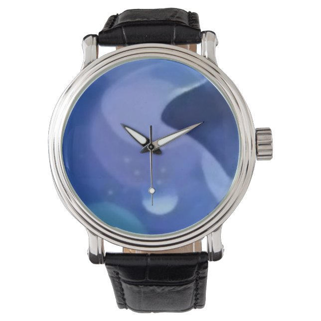 Custom reloj blue 腕時計 (正面)