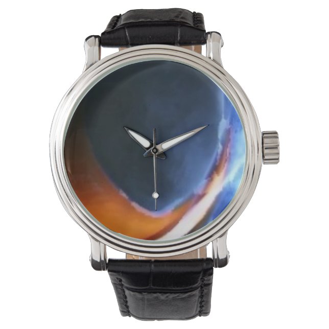 Custom reloj blue 腕時計 (正面)