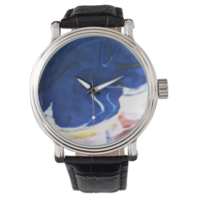 Custom reloj blue 腕時計 (正面)