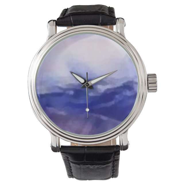 Custom reloj blue 腕時計 (正面)