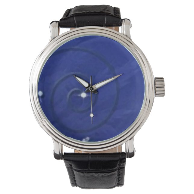 Custom reloj blue 腕時計 (正面)