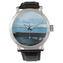 Custom reloj blue 腕時計