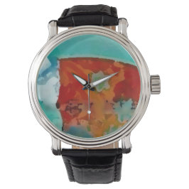 Custom reloj blue 腕時計