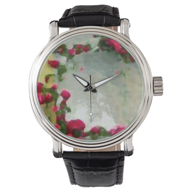 Custom reloj flower 腕時計 (正面)