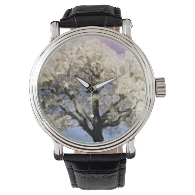 Custom reloj flower 腕時計 (正面)