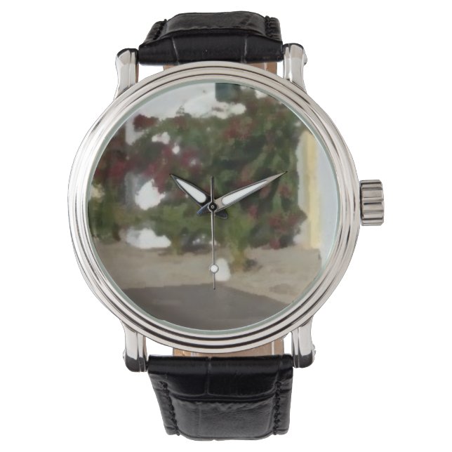 Custom reloj flower 腕時計 (正面)