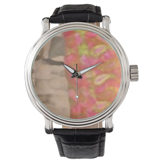 Custom reloj pink 腕時計 (正面)