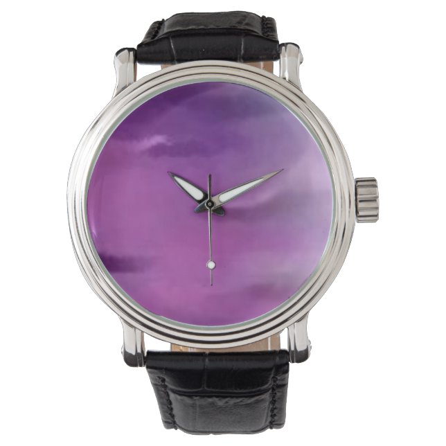 Custom reloj violet 腕時計 (正面)
