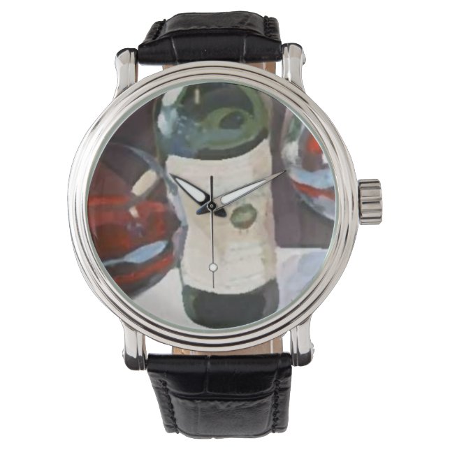 Custom reloj wine 腕時計 (正面)