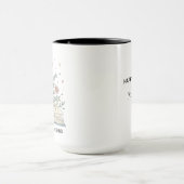Custom Retirement Mug, Personalized Happy Retireme マグカップ (中央)