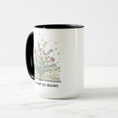 Custom Retirement Mug, Personalized Happy Retireme マグカップ (正面左)