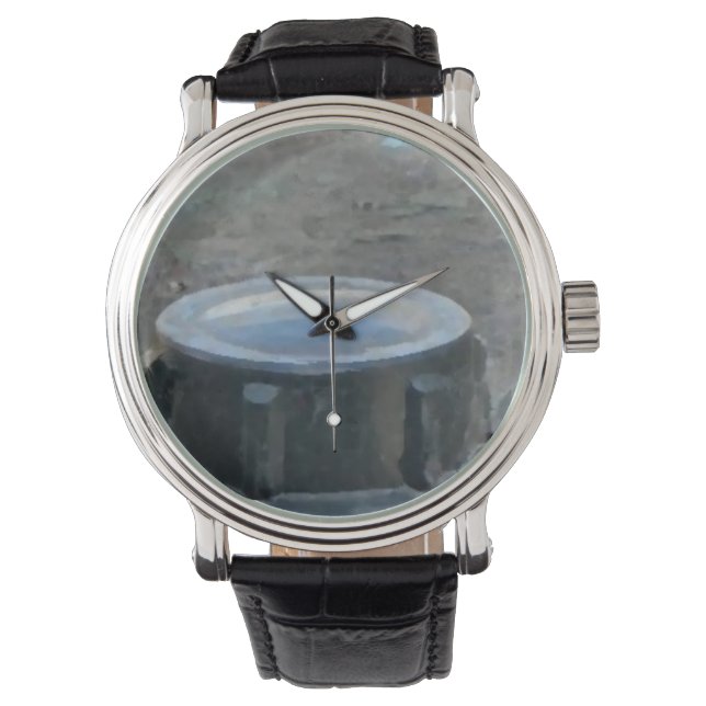 Custom retro barril 腕時計 (正面)