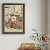 CUSTOM Retro Boy on Rocking Horse Art Print  ポスター