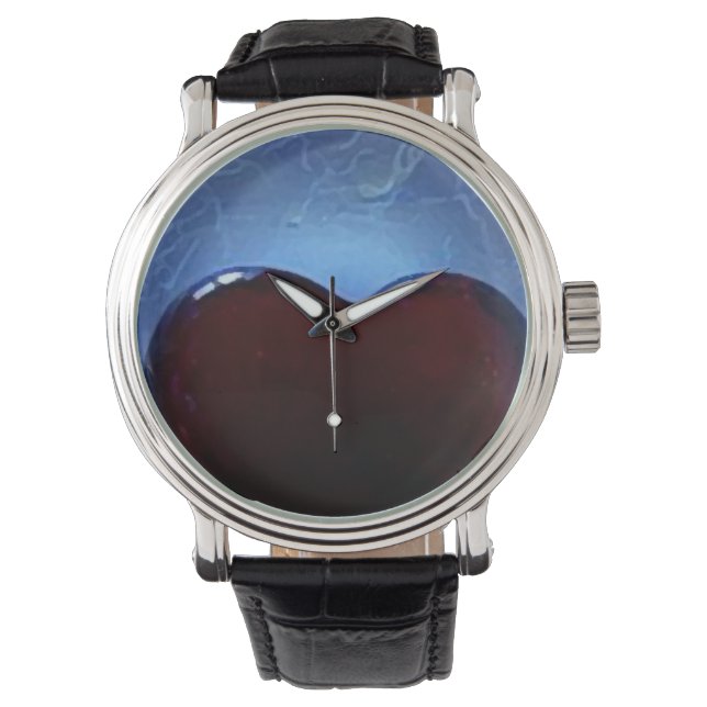 Custom retro hearth 腕時計 (正面)