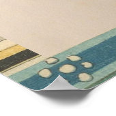 CUSTOM Retro Kawaii Japanese Folk Toy Art Print  ポスター (角)