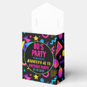 Custom Retro Neon 80’s Birthday – Fun Adult  フェイバーボックス (オープン)
