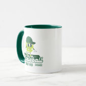 Custom Retro Pickleball Mode  マグカップ (正面左)