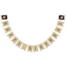 Custom Retro Vinyl Record Bunting Flags バンティングフラッグ