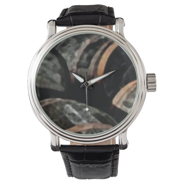 Custom retro wine 腕時計 (正面)