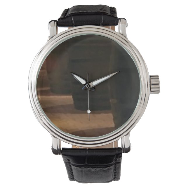 custom retro wine 腕時計 (正面)