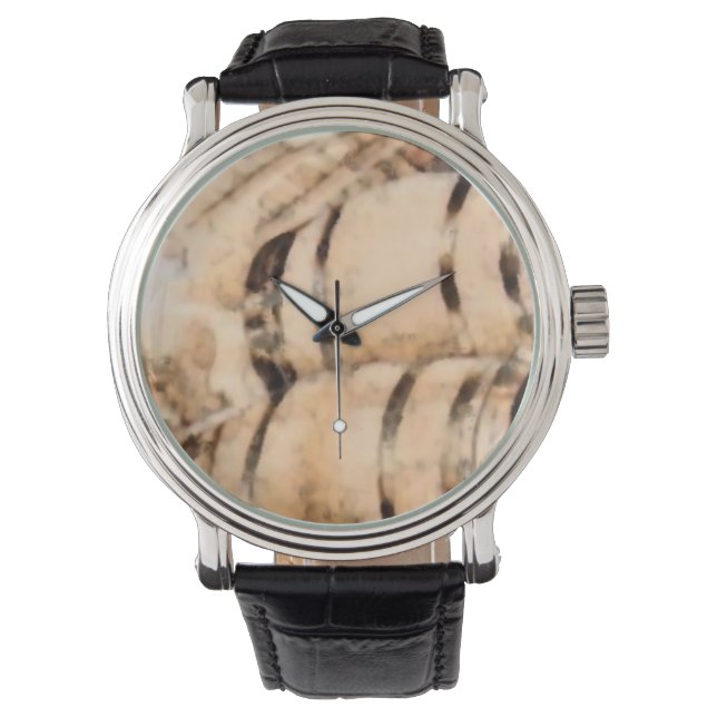 Custom retro wine 腕時計 (正面)