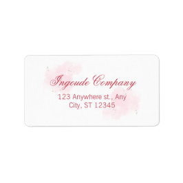 Custom Return Address Label ラベル