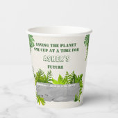 Custom Reusable Sustainable Wild Safari Animals 紙コップ (裏面)