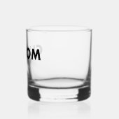 Custom Rocks Glass Blank Template - 12oz Whiskey ウイスキーグラス (左)