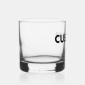 Custom Rocks Glass Blank Template - 12oz Whiskey ウイスキーグラス (右)