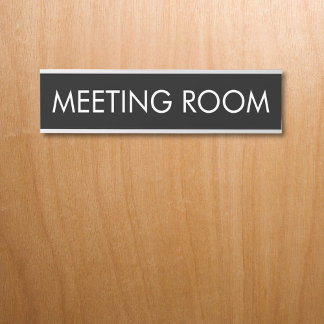 Custom Room Name Simple Modern Minimalist サインプレート