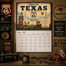 Custom Route 66 Vintage Get Your Kicks 