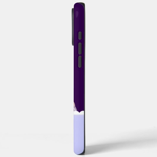 Custom Royal Lavender Butterfly Case for iPhone 11 Case-Mate iPhoneケース (裏面 / 左)