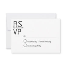 Custom rsvp card