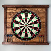 Custom  Rustic  Dartboard ダーツボード