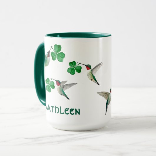 Custom Saint Patrick's Day マグカップ (正面左)