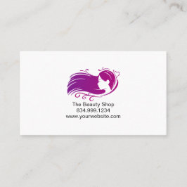 Custom Salon Appointment Card Template コーリングカード