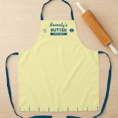 Custom Salty Butter Chef Apron Funny Baker  エプロン