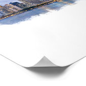 Custom San Diego Wall Art, California Poster ポスター (角)