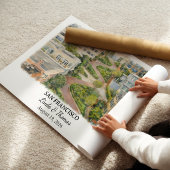 Custom San Francisco Wall Art, California Poster ポスター