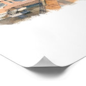 Custom San Francisco Wall Art, California Poster ポスター (角)