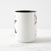 Custom Santa Holiday Mug for Coworkers and Friends マグカップ (中央)