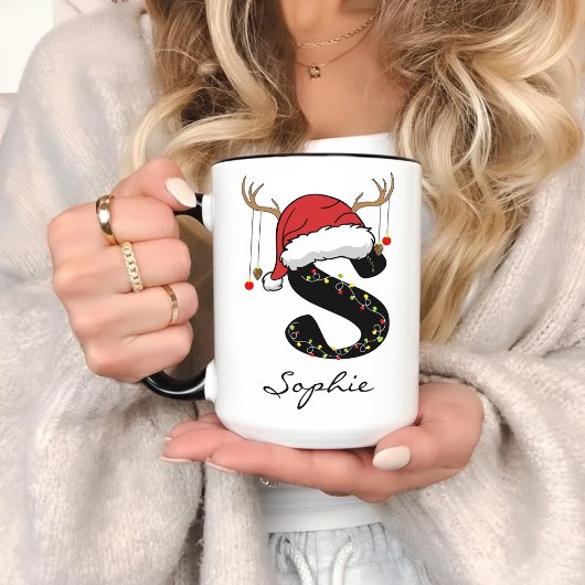 Custom Santa Mug for Coworkers, Teachers & Friends マグカップ
