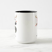 Custom Santa Mug for Coworkers, Teachers & Friends マグカップ (中央)