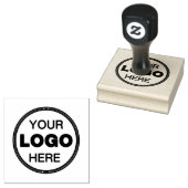 Custom Self-Inking Return Address| Business Logo ラバースタンプ (押印)