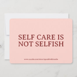 Custom Self-Love & Mental Health Reminder Card Set シーズンカード