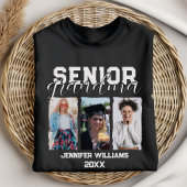 Custom Senior Grandma Graduation Photo & Name Tシャツ