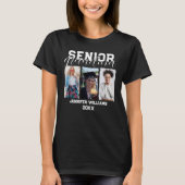 Custom Senior Grandma Graduation Photo & Name Tシャツ (正面)
