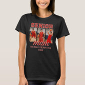 Custom Senior Mom Graduation Photo & Name Tシャツ (正面)