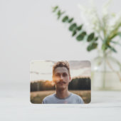 Custom Senior Photo Graduation Announcement  エンクロージャーカード (スタンド正面)